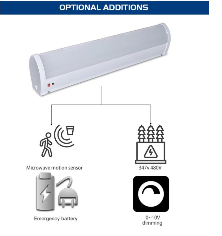 High Lumen hospital light / 2ft/3ft 40W,50W,60W for hospital overbed lights